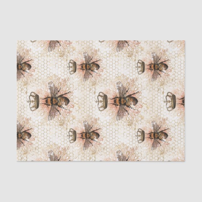 Royal Bee Decoupage Seidenpapier (Vorderseite)