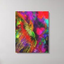 Royal Bird Fine Art Canvas Print