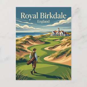 Royal Birkdale Golf Club, England Postkarte