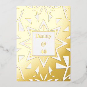 Royal Birthday Dinner Partys Menu Folien Feiertagskarte