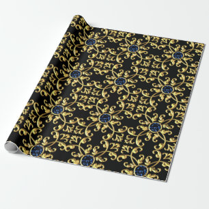 Royal Black Geschenkpapier
