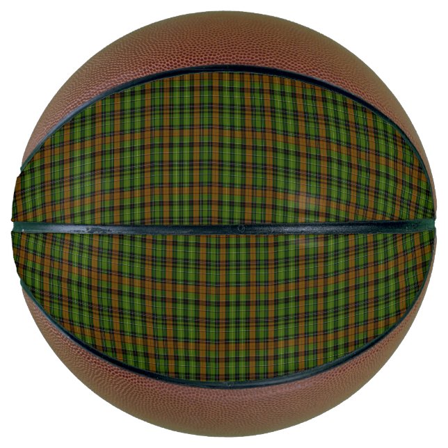 Royal Black Watch Tartan Kariert Classic Blue Basketball (Vorderseite)
