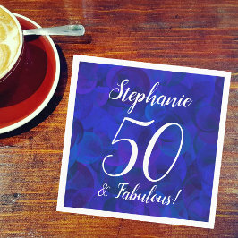 Royal Blue 50 und die fabelhafte Geburtstagsparty  Serviette