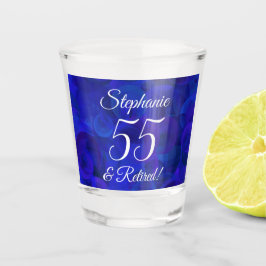 Royal Blue 55 und Rentabilitation Schnapsglas