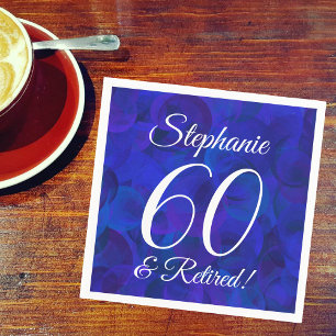 Royal Blue 60 und Rentabilitation Serviette