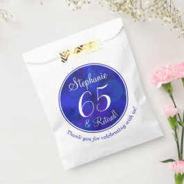 Royal Blue 65 und Party für Rentenersatz Geschenktütchen