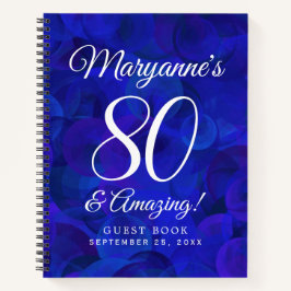 Royal Blue 80 und Phantastische Geburtstagsparty Notizbuch