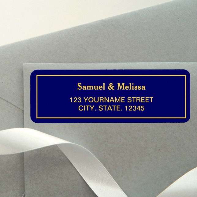 Royal Blue and Gold Wedding (Von Creator hochgeladen)