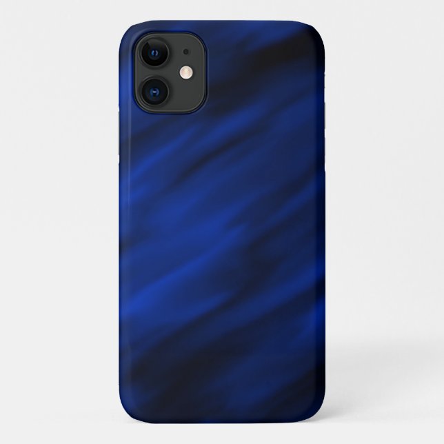 Royal Blue & Black Abstrakt | Zazzle_Growshop. Case-Mate iPhone Hülle (Rückseite)