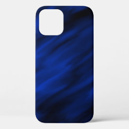 Royal_blue_black_abstrakt_zazzle_growshop Case-Mate iPhone Hülle