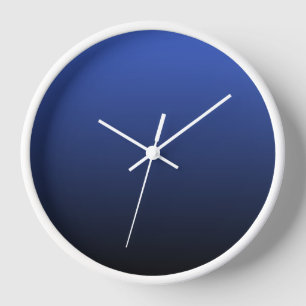 Royal Blue Black Ombre Uhr