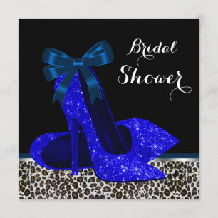 Royal Blue Brautparty Einladung