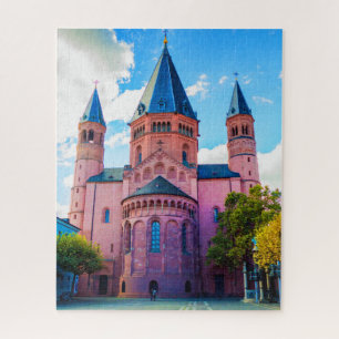 Royal Blue Castle mit Wolken und Blauem Himmel Puzzle
