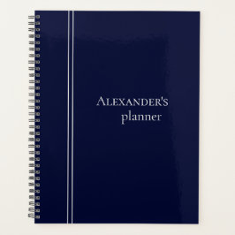 Royal Blue Color Planner Planer