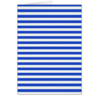 Royal Blue Combination Stripes by Shirley Taylor