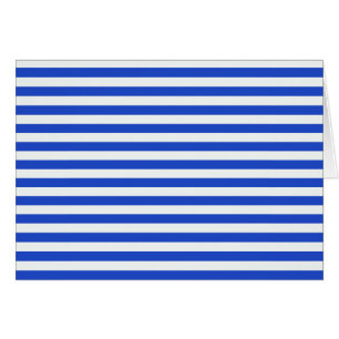 Royal Blue Combination Stripes by Shirley Taylor
