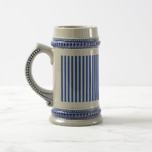 Royal Blue Combination Stripes by Shirley Taylor Bierglas