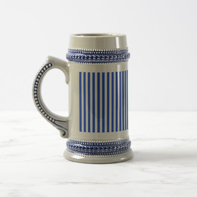 Royal Blue Combination Stripes by Shirley Taylor Bierglas (Links)