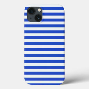 Royal Blue Combination Stripes by Shirley Taylor Case-Mate iPhone Hülle