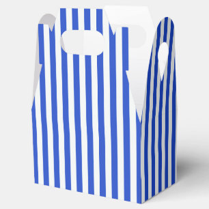 Royal Blue Combination Stripes by Shirley Taylor Geschenkschachtel