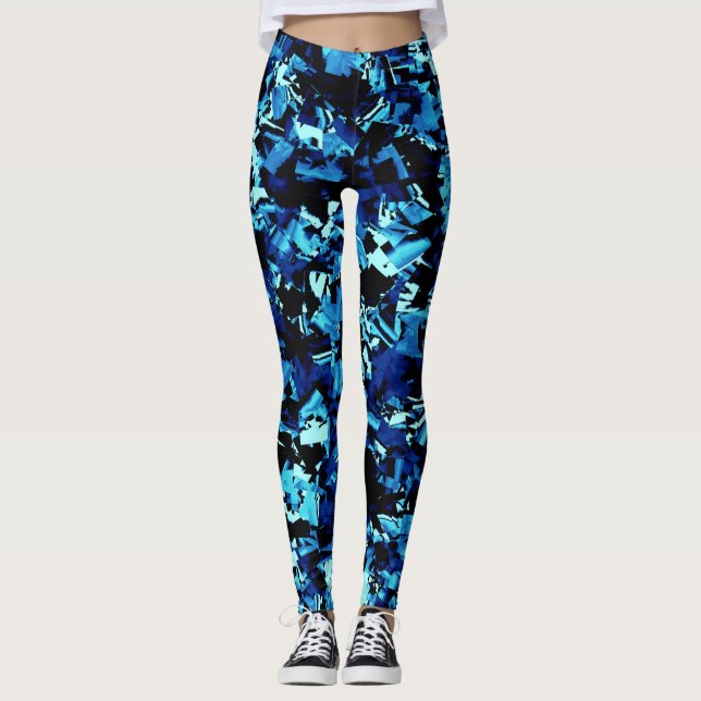 Royal Blue Craze... Leggings (Vorderseite)