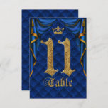 Royal Blue Crown Wedding Tischnummer 11<br><div class="desc">Suchen Sie in meinem Geschäft nach passenden Artikeln. Kontaktieren Sie mich für eine benutzerdefinierte Bestellung.</div>