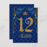 Royal Blue Crown Wedding Tischnummer 12<br><div class="desc">Suchen Sie in meinem Geschäft nach passenden Artikeln. Kontaktieren Sie mich für eine benutzerdefinierte Bestellung.</div>