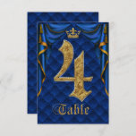 Royal Blue Crown Wedding Tischnummer 4<br><div class="desc">Suchen Sie in meinem Geschäft nach passenden Artikeln. Kontaktieren Sie mich für eine benutzerdefinierte Bestellung.</div>