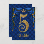 Royal Blue Crown Wedding Tischnummer 5<br><div class="desc">Suchen Sie in meinem Geschäft nach passenden Artikeln. Kontaktieren Sie mich für eine benutzerdefinierte Bestellung.</div>