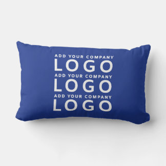 Royal Blue Custom Company Logo Business Branding  Lendenkissen