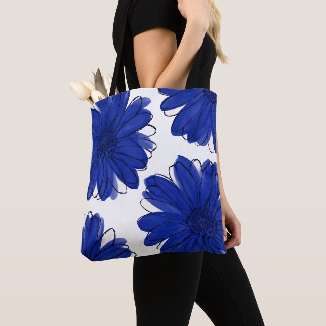Royal Blue Daisies (Von Nahem)