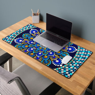 Royal Blue Desk Mat Schreibtischunterlage