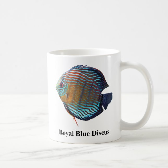 Royal Blue Discus Tasse (Rechts)
