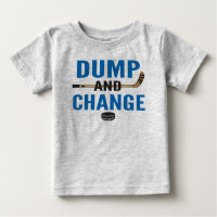 Royal Blue Dump and Change Hockey Baby