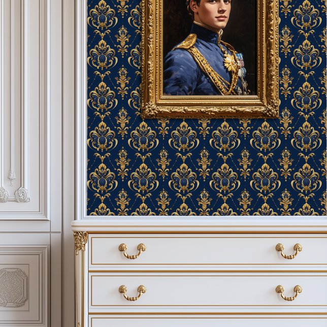 Royal Blue Elegance Princesscore Tapete (Royal Blue Elegance Princesscore Wallpaper)