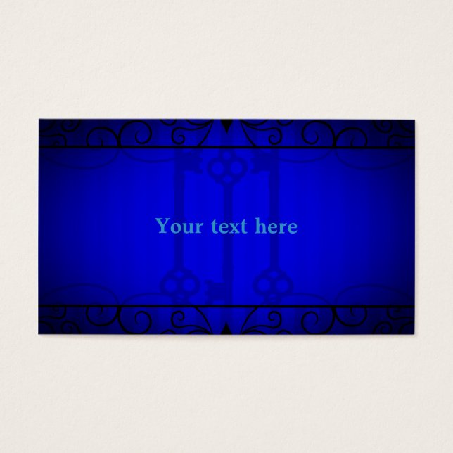 Royal Blue Eleganz (Vorderseite)