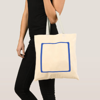 Royal Blue Frame Custom Tasche
