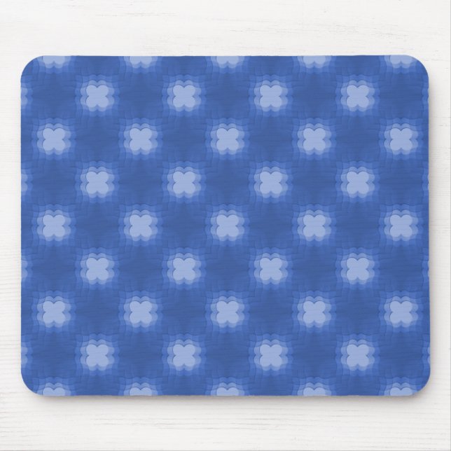 Royal Blue Funky Flair Mousepad (Vorne)