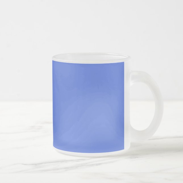Royal Blue Hex Code 4169E1 Mattglastasse (Rechts)