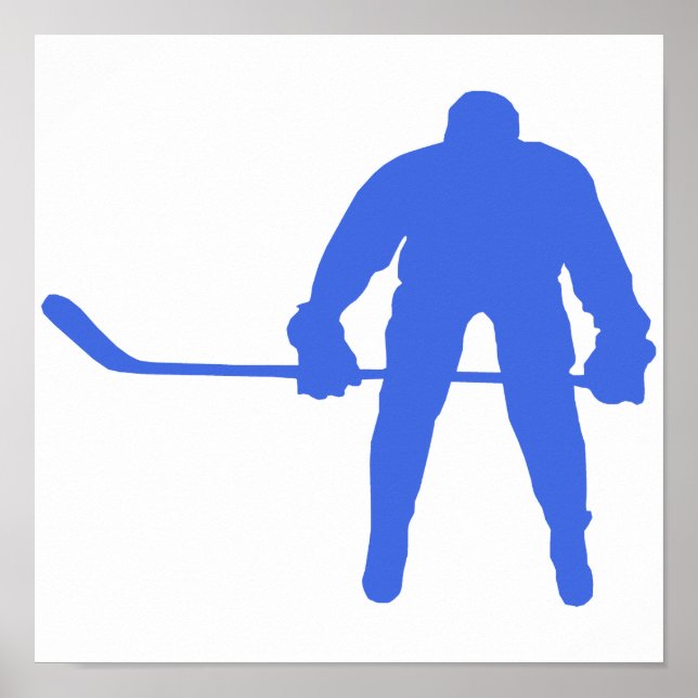 Royal Blue Hockey Poster (Vorne)