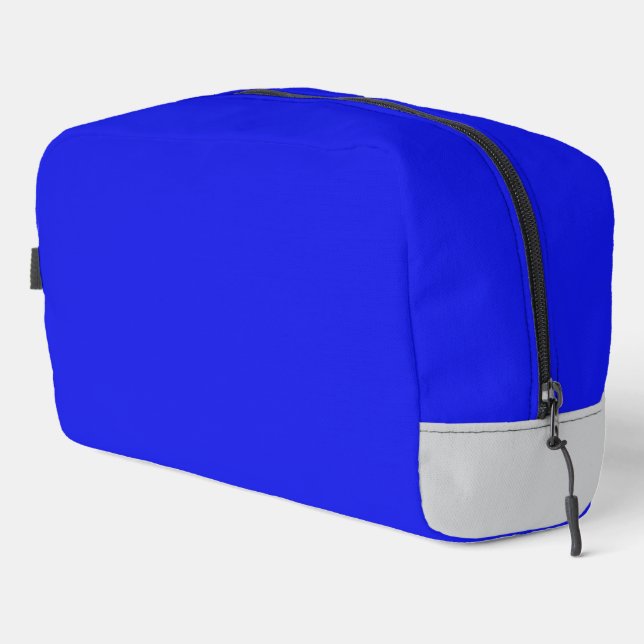Royal Blue Luxury Toilettenbeutel Waschbeutel (Rechte Ecke)