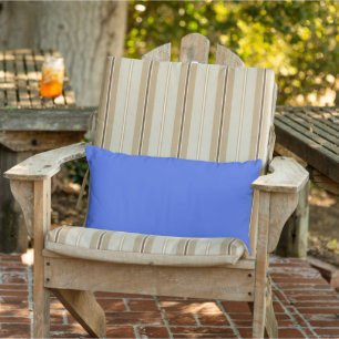 Royal Blue Outdoor Lumbar Pillow Kissen Für Draußen
