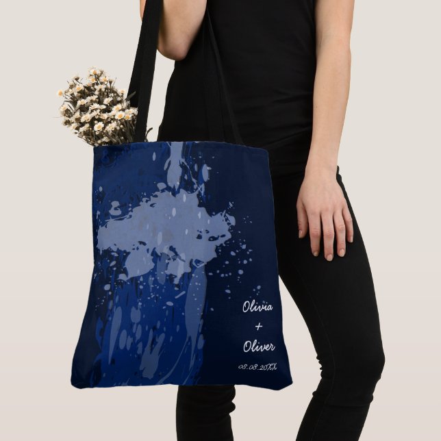 Royal Blue Paint Spritzer Party Geschenk (Von Nahem)