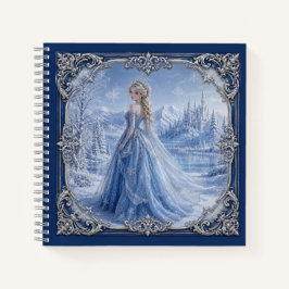 Royal Blue Princess Fantasy Notizbuch