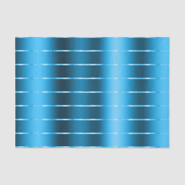 Royal Blue Ribbon Brautparty Seidenpapier (Vorderseite)