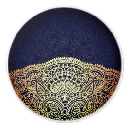 Royal Blue Sapphire Keramikknauf