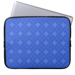 Royal Blue Shippo Muster Laptopschutzhülle