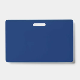 Royal Blue Solid Color Ausweis