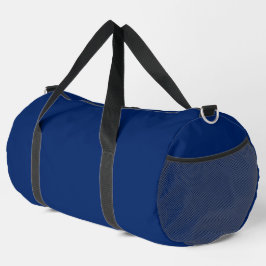 Royal Blue Solid Color Duffle Bag