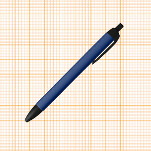 Royal Blue Solid Color Kugelschreiber
